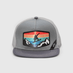 Flat Trucker Gris Snow