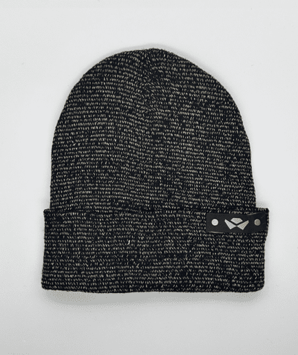 Beanie Lana Dorado Liso Logo
