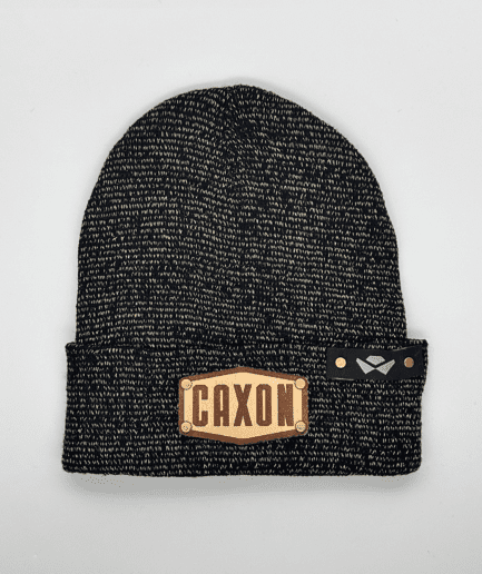 Beanie Lana Dorado Parche Caxon