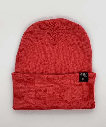 Beanie Lana Coral Liso Caxon