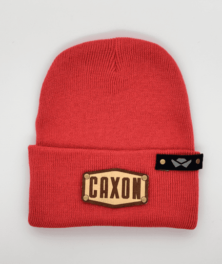 Beanie Lana Coral Parche Caxon